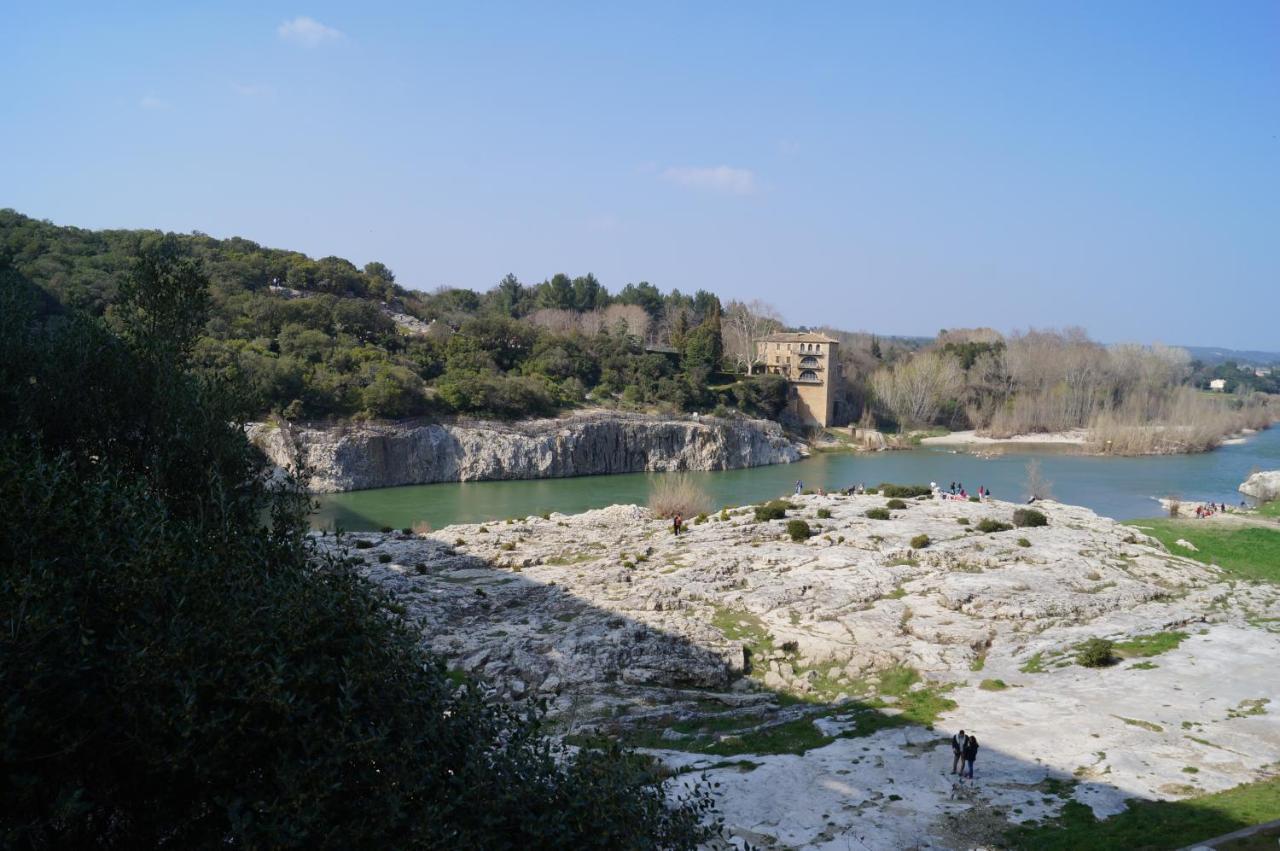 Confortable Villa De Vacances Entre Nimes, Le Pont Du Gard, Uzes, Arles, Avignon Marguerittes Bagian luar foto